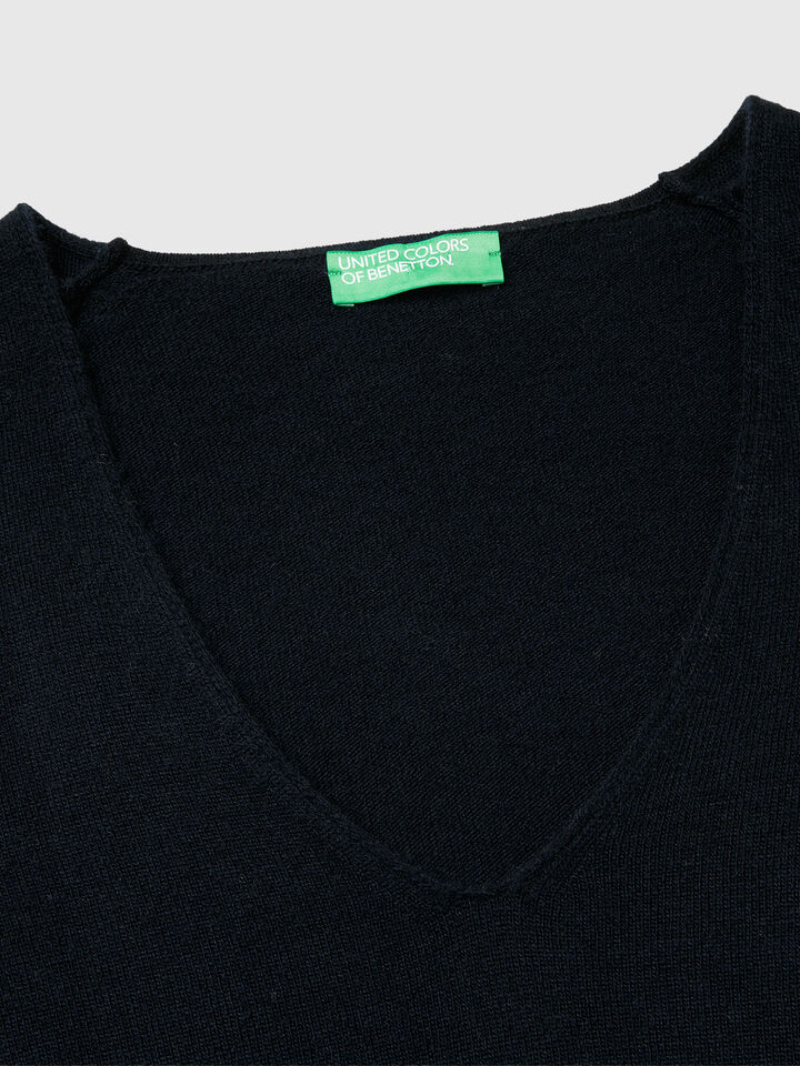 V NECK SWEATER L/S Women image number 6